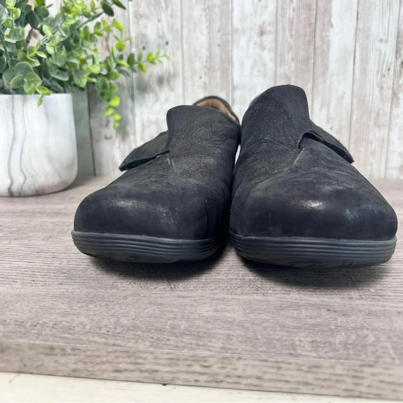 Clarks Artisan Aubria Myth Black Leather Slip On Loafers - Picture 3 of 7